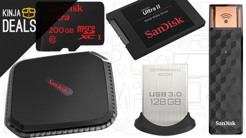 Illustration for article titled Today's Best Deals: Flash Storage, Chromebook, French Press, and More